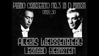 Rachmaninov Piano Concerto No 3 complete WeissenbergBernstein [upl. by Eads]