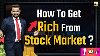 How to Get Rich from StockMarket  Which Shares to Buy  GoSelfMadeUniversity 🔥 [upl. by Aicelet]