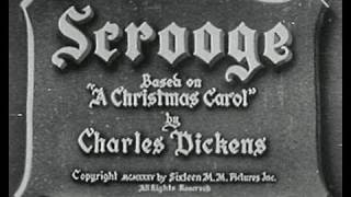 SCROOGE 1935  Full Movie  Captioned [upl. by Inattirb]