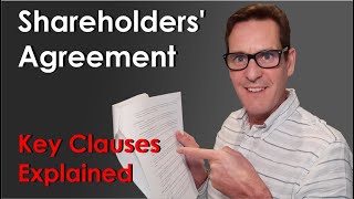 Shareholders Agreement Explained [upl. by Braunstein]