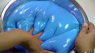 El SLIME GIGANTE más FACIL del MUNDO  PEGAMENTO con borax [upl. by Filemon351]