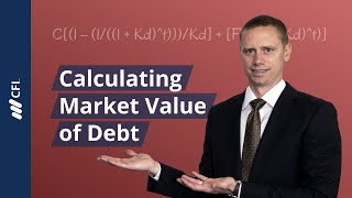 Calculating Market Value of Debt [upl. by Mahmud]