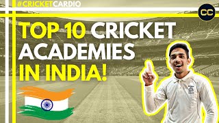 TOP 10 CRICKET ACADEMIES IN INDIA [upl. by Kirbee438]