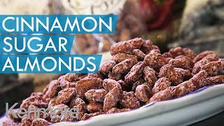 Cinnamon Sugar Coated Almonds Recipe Snack Ideas from Kenmore [upl. by Leckie]