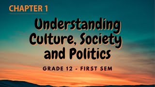 UCSP 10 Introduction to Anthropology Sociology and Political Science [upl. by Peta]