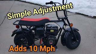 Add 10 Mph To Your TrailMaster Storm 200 [upl. by Meehsar249]