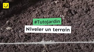 Tuto Jardin Niveler un terrain [upl. by Nelda]