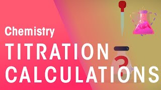 How To Do Titration Calculations  Chemical Calculations  Chemistry  FuseSchool [upl. by Woll890]