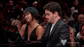 Tsinandali Festival 2019 I Yuja Wang Martin Fröst Lahav Shani Giovanni Guzzo amp VFCO [upl. by Alidus427]