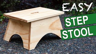 Easy to Build Step Stool [upl. by Finn]