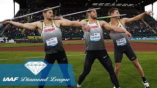 The 8 furthest javelin throws in IAAF Diamond League history [upl. by Shayn]