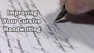 Improving Your Cursive Handwriting [upl. by Boland]