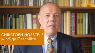 Die windigen Geschäfte des CHRISTOPH HÖRSTEL [upl. by Sura624]