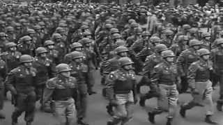 Newsreel 82nd Airborne Victory Parade 5th Ave NYC 1121946 full [upl. by Keraj873]