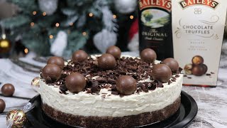 Baileys Cheesecake  AampA Homemade [upl. by Jenny]