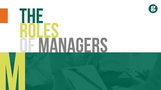 The Roles of Managers [upl. by Lupita]