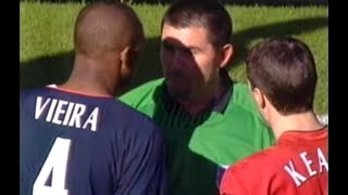 Patrick Vieira vs Roy Keane  200203 FA Cup  All touches [upl. by Rosenbaum]