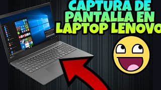 Como hacer una CAPTURA DE PANTALLA en LAPTOP LENOVO 2021 FÁCIL [upl. by Asecnarf280]