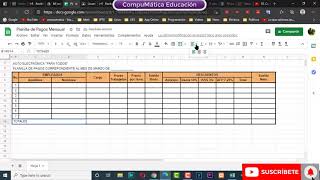 Elaboración de Planilla de Pagos Mensual [upl. by Gimble]