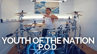 Youth of the Nation  POD  Drum Cover [upl. by Eillak673]