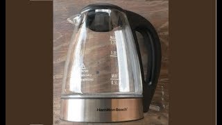 117 Repair of a Hamilton Beach Electric Kettle [upl. by Brandwein]