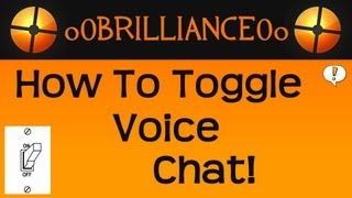 TF2 How to Toggle Voice Chat A Console Tutorial [upl. by Nednal]