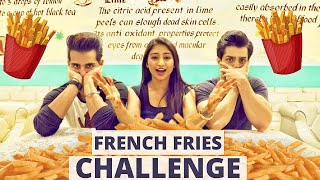 FRENCH FRIES Challenge  Rimorav Vlogs [upl. by Atirehs]