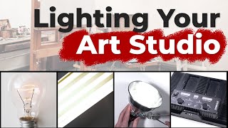 How to Light Your Art Studio [upl. by Mihcaoj]