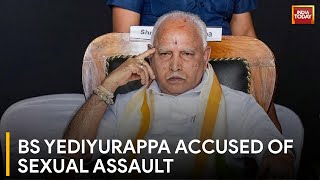 Former Karnataka Chief Minister B S Yediyurappa Booked Under POCSO  India Today News [upl. by Ayram]