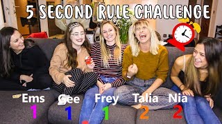 5 SECOND RULE CHALLENGE  Feat Talia Nia Emily amp Gee [upl. by Renee]