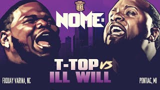 TTOP VS ILL WILL SMACK RAP BATTLE  URLTV [upl. by Maltz612]