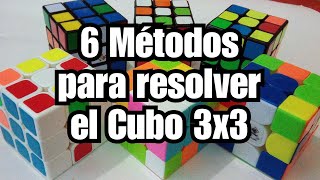 6 Métodos para armar el cubo de Rubik LEER DESCRIPCIÓN [upl. by Handel386]