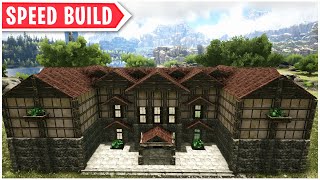 Ark Large Medieval Hotel Speed Build [upl. by Waylon]