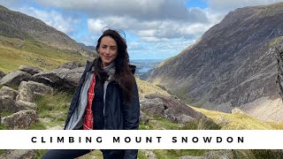 Climbing Mount Snowdon Wales  The Pyg Track [upl. by Guillema]