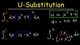 Usubstitution With Definite Integrals [upl. by Ellives]