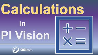 PI Vision  Calculations [upl. by Eelinnej]