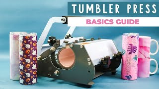 How to Use a Tumbler Press for Tumblers and Mugs [upl. by Wyly291]