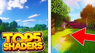 MCPE Top 5 BEST Shaders 2020 MCPE 114115116 MCPEXbox OnePS4Windows 10 [upl. by Llacam524]