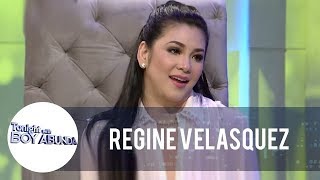 TWBA Regine Velasquez shares that Gelli De Belen is a good friend of her [upl. by Nibram852]