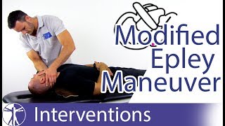 Left Semont Maneuver Vestibular Rehab [upl. by Callie]