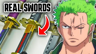 We Unboxed REAL One Piece Swords [upl. by Cuttler580]