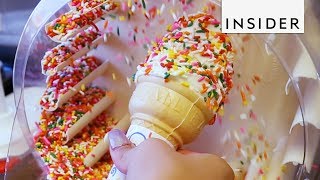 Cover Your Frozen Treats with a Sprinkle Machine [upl. by Annonyw]