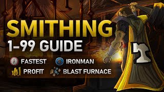 OSRS 199 Smithing Guide [upl. by Ettelracs]