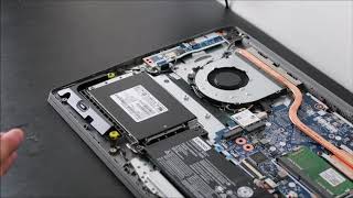 How To Replace Lenovo HDD Hard Drive  SSD Solid State Drive [upl. by Popper420]