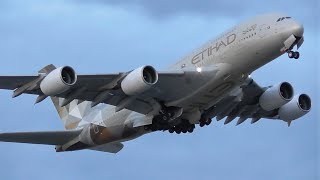 Late Evening Departures at London Heathrow Airport LHR  Heavies only [upl. by Sion]