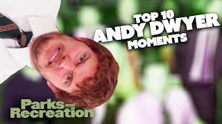 The 10 Greatest ANDY DWYER Moments  Parks and Recreation  Comedy Bites [upl. by Ettevets]