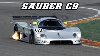 Sauber Mercedes C9 at Spa Classic 2012 [upl. by Cleres]