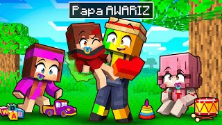 AWARIZ devient PAPA Sur Minecraft [upl. by Shargel]