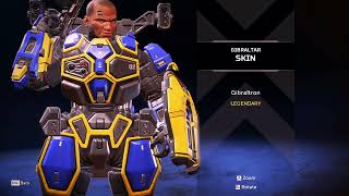 APEX LEGENDS Gibraltar Gibraltron  Legendary Skin [upl. by Blakelee]