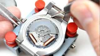 How to ChangeReplace Your Seiko Kinetic BatteryCapacitor [upl. by Jacinto]